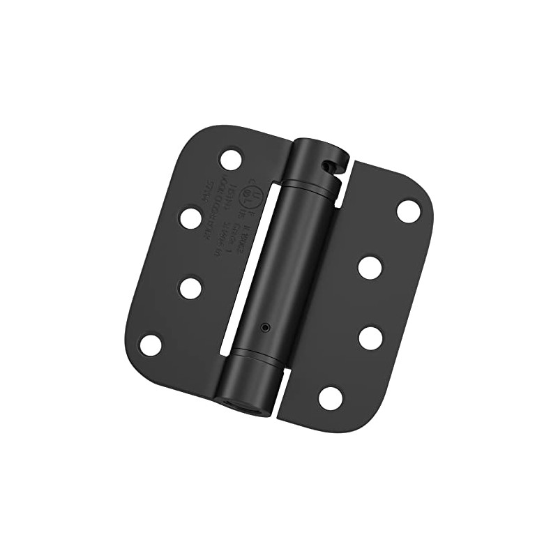 Haidms 3 Pack Self Closing Door Hinges 4 Inch Black