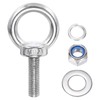 PATIKIL M12 x 50mm Lifting Shoulder Eye Bolt, 2Pcs 304