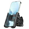 visnfa New Upgraded Bike Phone Mount Holder Two Connectors Quickly