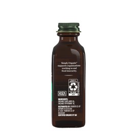 Simply Organic Peppermint Flavor, Certified Organic, 2 Fl Oz