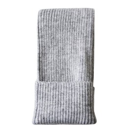 Share Maison Fingerless Arm Warmers for Women Winter Stretchy Gloves Cashmere Wool Gloves 50cm Extra Long Gloves (26-lighter grey)