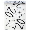5192 Santex Birthday Table Runner, White