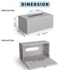 KINGFOM PU Leather Cosmetic Tissue Box Tissue Box Tissue Box