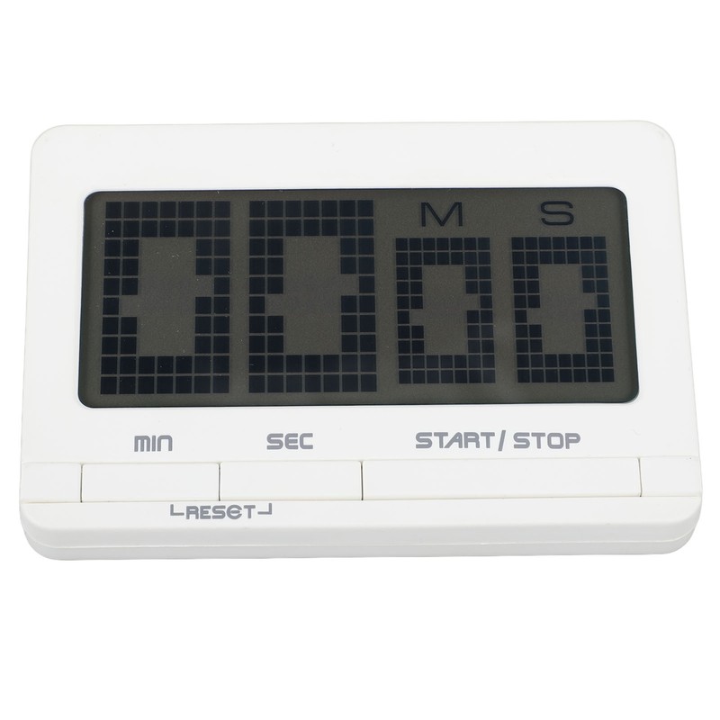 Digital Kitchen Timer Big Digits Magnetic Timer Backing Stand for