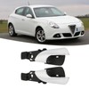 2PCS Car Interior Door Handle Silver 156092167 Replacement for Alfa