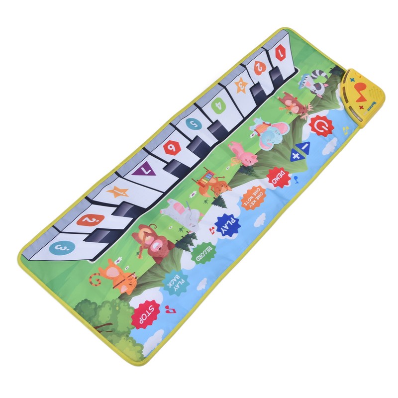 Children's Music Mat Interesting Prevent Slipping Stable Foldable Keyboard Dance