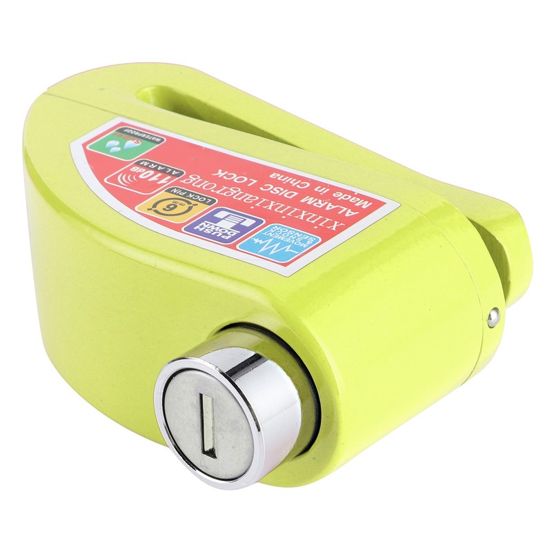 Waterproof Disc Brake Lock Kit 110dB Anti Theft Security Alarm