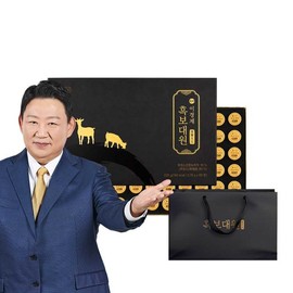 Includes gift shopping bag Lee Gyeonggi Heukbo Daewon 60 pills (1 box) / 선물용 쇼핑백 포함 이경제 흑보대원 60환 (1박스)