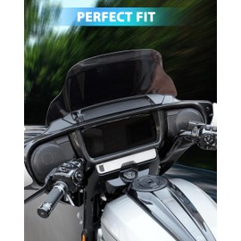 VEISUTOR Fairing Speaker Covers Kit for Harley Street Glide 2024-up, Speaker Grills for Harley Davidson Street Glide CVO FLHXSE 2023-2025 Accessories