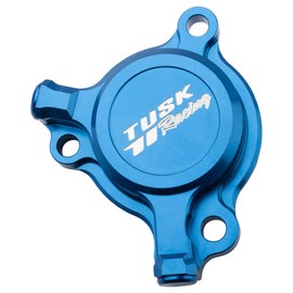 Tusk Aluminum Oil Filter Cover Blue Compatible with Yamaha YZ250F 2003-2013/YZ450F 2003-2009/YFZ 450/R 2004-2025/WR450F 2003-2015