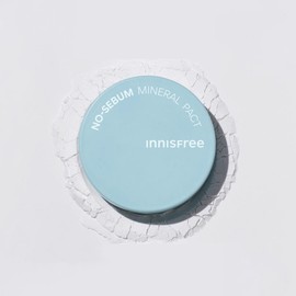 innisfree 이니스프리 노세범 미네랄 팩트 / 지성피부 기름종이파우더 피니쉬팩트 투명, 8.5g
