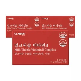 Clarion Milk Thistle Vitamin B 30 tablets 24g 3 boxes liver nutritional supplement / 클라리온 밀크씨슬 비타민B 30정 24g 3박스 간영양제