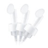 ccHuDE 2 Pcs Empty Clear Plastic Foam Dispenser Bottle Refillable