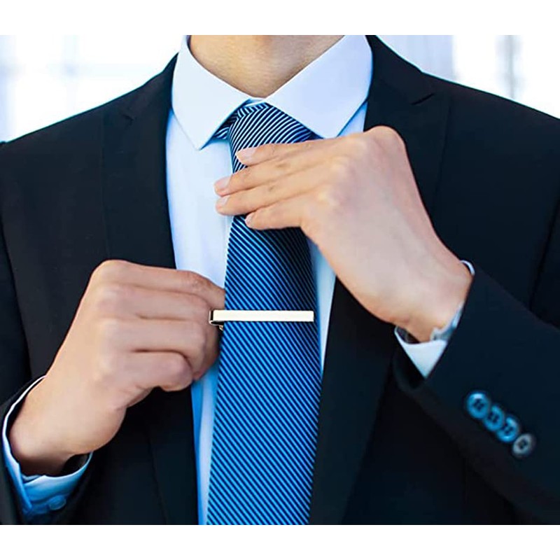 3 Pcs Clip de Corbata Man Tie Clips Accesorios Elegante
