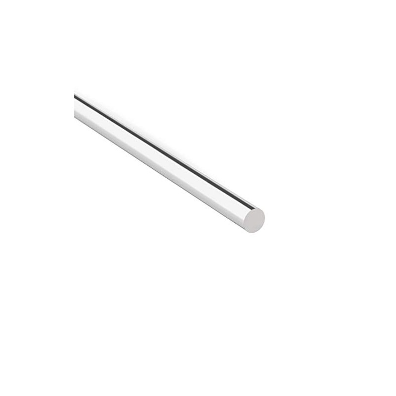sourcing map Acrylic Round Rod,Clear,3mm Diameter 10inch(247mm) Solid Plastic PMMA