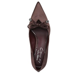 Circus NY by Sam Edelman Women's Fleur Pump, Dark Chocolate, 7