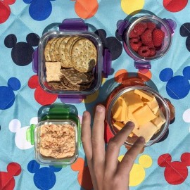 WEAN GREEN Glass Good Containers Kitchen Set  8 Ct