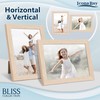 Icona Bay 5x7 Picture Frames (Light Oak, 5 Pack), Modern