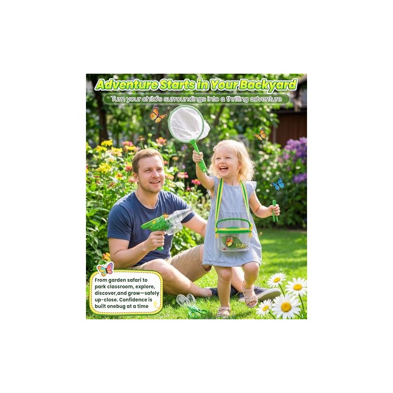 Bug Catcher for Kids, Bug Vacuum Catching Kit with Bug
