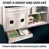 PTMYXIN A Pack Refrigerator Lock Combination Coded Fridge Lock Freezer