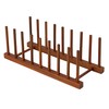 HBlife Teak Dish Plate Bowl Cup Book Pot Lid Cutting