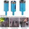 3Pcs Diamond Hole Saw Drill Bit Granite Ceramic Concrete Marble