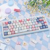 COOMICKEY Custom Keycaps 130 Keys Cute Keycaps Dye Sublimation PBT