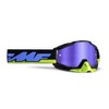 PRORACER FMF Powercore Motocross Goggles for Motorcycle Pit Bike (Blue