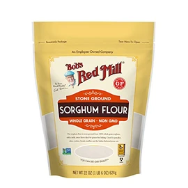 Bob's Red Mill - Gluten Free Sweet White Sorghum Flour, 22 Ounce(Pack of 4)
