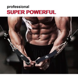 Vigoog Heavy Duty Gym Workout Handles Attachment for Cable Machine,Resistance Band,Pulley System Home Exercise Equipment, Compatible with Bowflex,Total and Smith