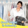 12 Pack Plastic Clothes Covers, 60 * 90cm Clear Clothes