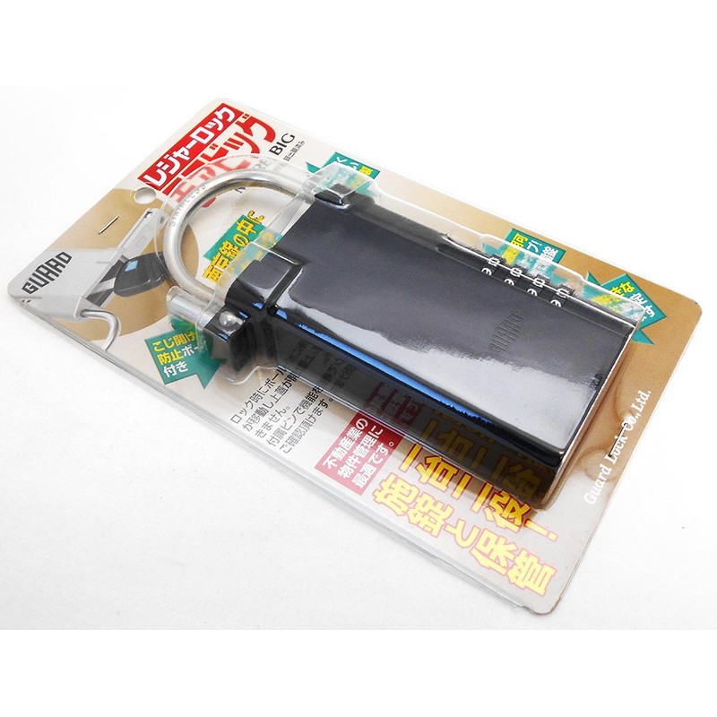 Guard Leisure Lock moabiggu Black No. 361bk
