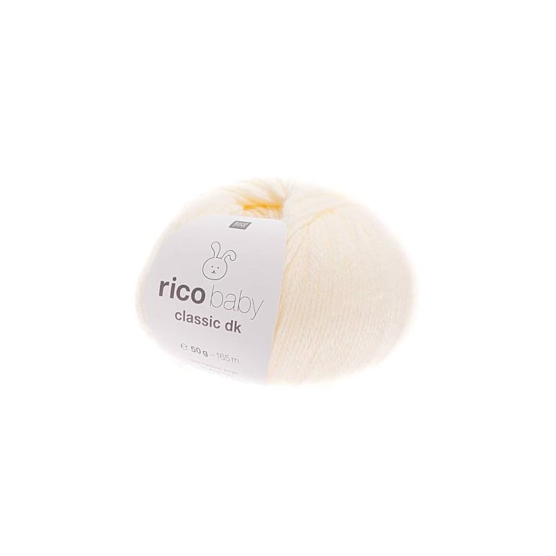 Rico Baby Classic Double Knitting - Cream 002