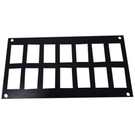 Fits Honda pioneer 1000 fourteen 14 switch holes dash plate bracket