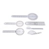 6PCS Medical Goniometer Set 6 8 10inch Multifunction Joint Goniometer