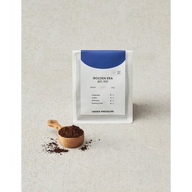 Under Pressure [언더프레셔] 골든에라 블렌드 분쇄 원두 140g [Under Pressure] Golden Era Blend Ground Coffee 140g