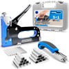 E•Werk - 5-in-1 Staple Gun Set - Heavy-Duty Stapler w/