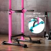 SogesPower Power Tower Dip Station Pull Up Bar for Home