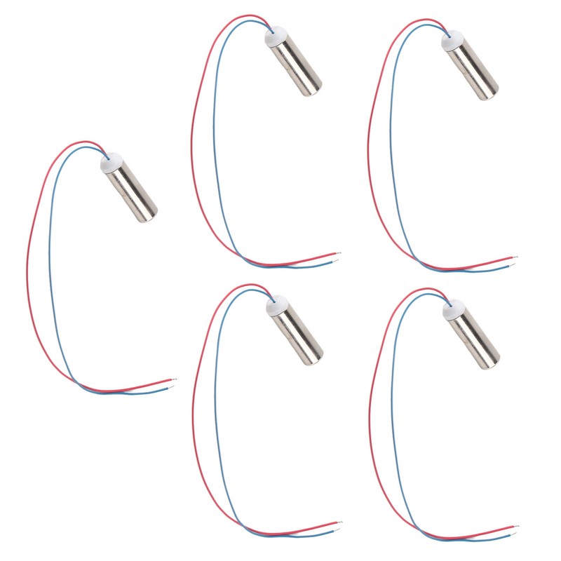 5Pcs 14500rpm Waterproof Cylindrical Micro Coreless Vibration Motor for Massager