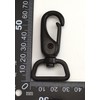 Wuuycoky Black 1" Inner Diameter D Ring Medium Hook Lobster