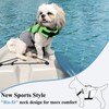 VIVAGLORY Sports Style Dog Life Jacket with Extra Flotation, Adjustable