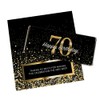 24ct 70th Birthday Party Favors Custom Wrappers for Chocolate Bars