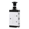 Heschen 4R210-08 Metal Hand Valve 5-Way 2-Position 1/4 PT Aluminium
