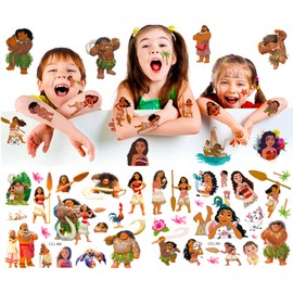 ECLUSE 8Pcs（About 120 tattoos）Ocean Lucky Tattoo Stick Temporary Tattoos Kids Tattoos Waterproof Tattoo Sticker Fake Tattoos Cartoon Tattoo Toy For Kids Children Boys Girls Teens Birthday Party Favors（Ocean Adventures）