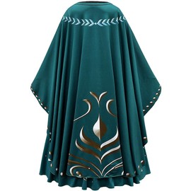 Dressy Daisy Little Girls Ice Princess 2 Coronation Costume Dress Up with Cape and Accessories Size 10 Green