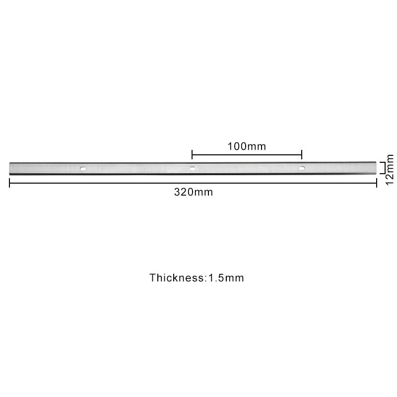 STARIBS 12-1/2 Inch Planer Blades for Delta TP305, 22-560, 22-565,