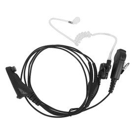 Pdflie Surveillance Headset with Mic Dual PTT FBI Security Acoustic Tube Earpiece for Motorola APX900 APX1000 APX4000 APX6000 APX7000 APX8000 XPR6100 XPR6350 XPR6550 XPR7350e XPR7550 XPR7550e Radios