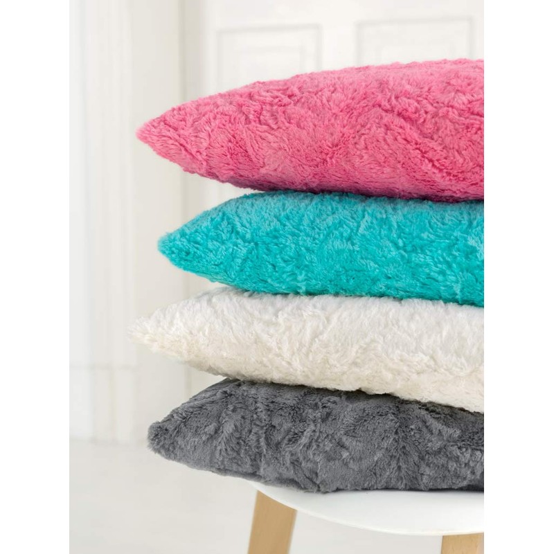 MAGMA Fluffy Cushion Cover Approx. 50 x 50 cm Cuddly