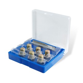 CCLIFE 13-piece oil drain plug repair kit M13 x 1.5 mm thread repair kit for oil drain plug