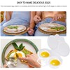 White Egg Poacher, Microwave Egg Boiler Poacher, Microwave Egg Poacher,